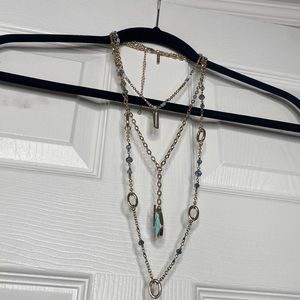 WHBM multi layers necklace